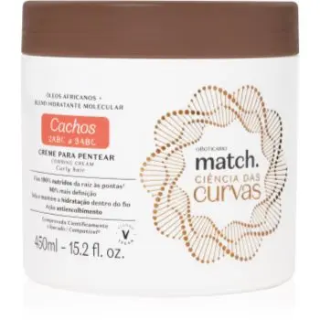 oBoticário Match. Science of Curves ingrijire leave-in pentru par usor de pieptanat