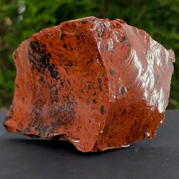 Obsidian mahon Mahogany piatra bruta XL | Model 4