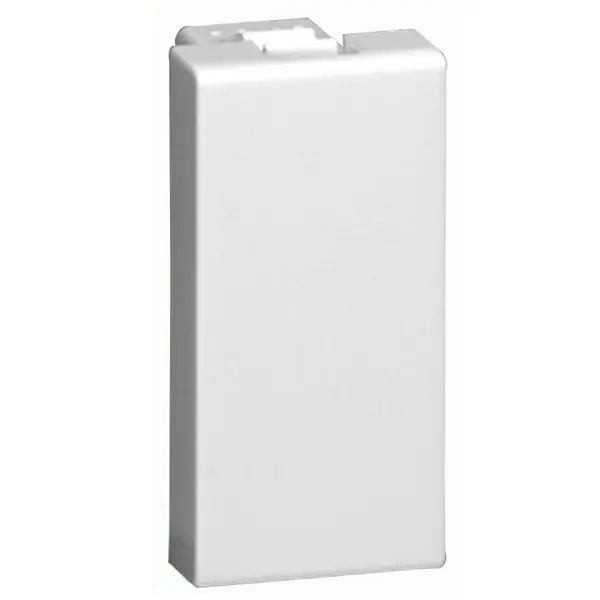 Obturator 1 Modul Legrand Mosaic 078720, alb, antimicrobian
