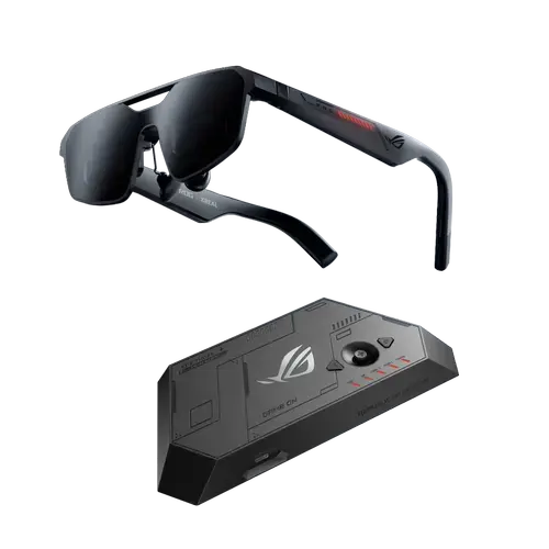 Ochelari AR ASUS ROG XREAL R1, MicroOLED FHD 240HZ 0.01ms, 3DoF Nativ, Ecran virtual 171inch (Negru)