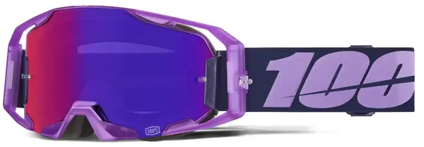 Ochelari atv cross 100% Armatic Toyoko, lentila oglinda mov