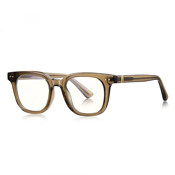 Ochelari De Calculator Barbati Techsuit 2229, Anti-Blue Light, Maro Deschis