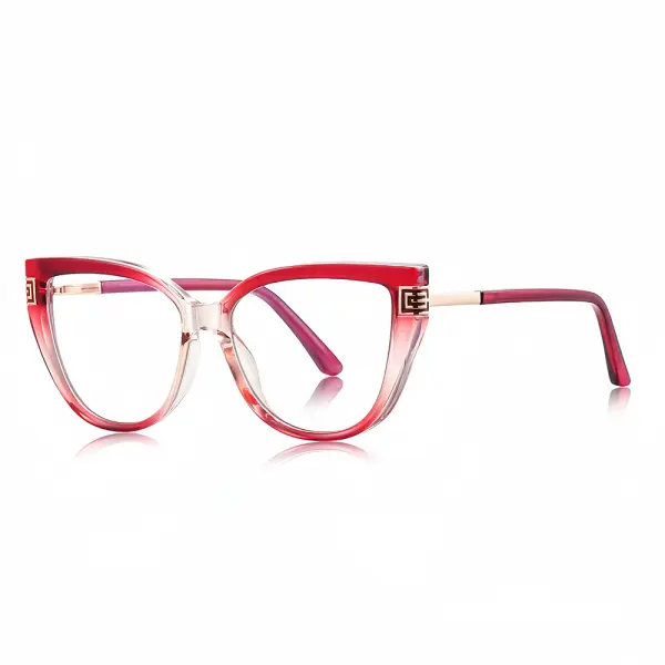 Ochelari De Calculator Dama Techsuit 2259, Anti-Blue Light, Rosii