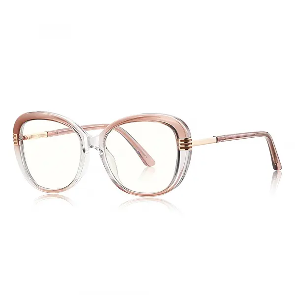 Ochelari De Calculator Dama Techsuit 2265, Anti-Blue Light, Maro Deschis