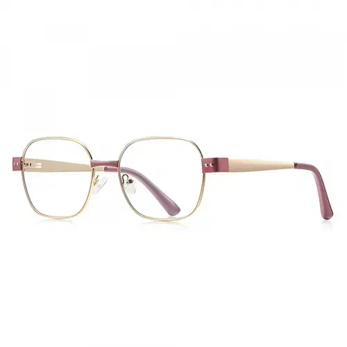 Ochelari De Calculator Dama Techsuit 3172, Anti-Blue Light, Roz/Aurii