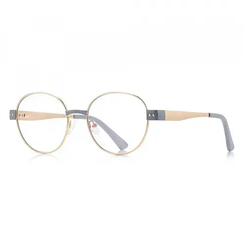 Ochelari De Calculator Dama Techsuit 3175, Anti-Blue Light, Aurii/Gri Deschis