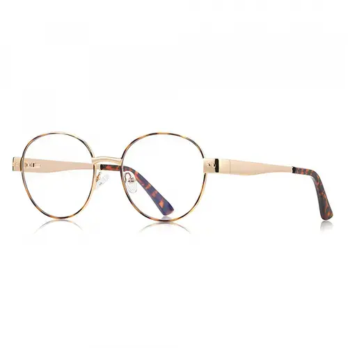 Ochelari De Calculator Dama Techsuit 3175, Anti-Blue Light, Aurii Print