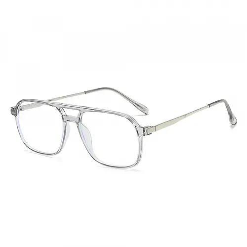 Ochelari De Calculator Unisex Techsuit 83092, Anti-Blue Light, Transparenti/Argintii