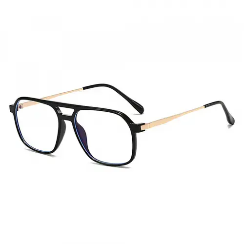 Ochelari De Calculator Unisex Techsuit 83092, Anti-Blue Light, Negri/Aurii