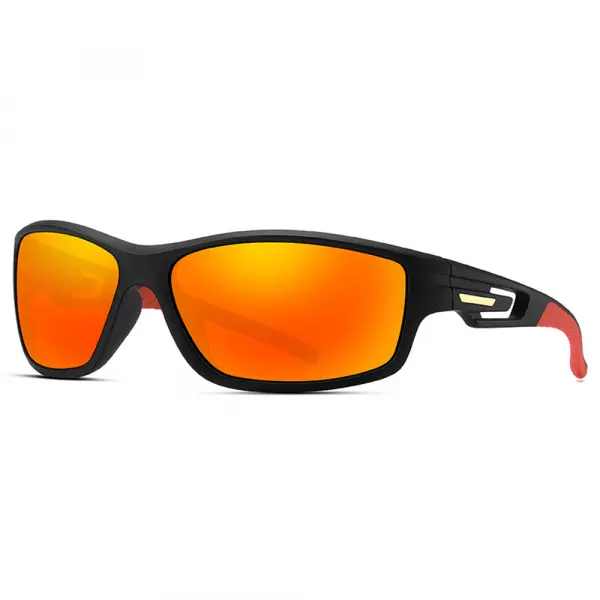 Ochelari De Ciclism Unisex Techsuit 201910, Polarizati, Negri Rosii
