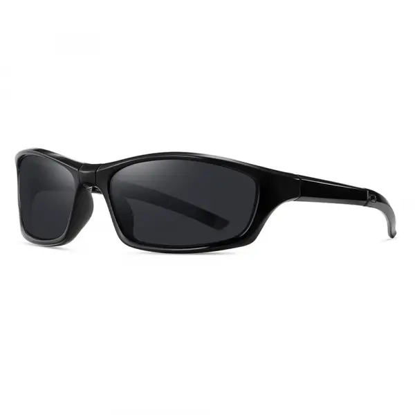 Ochelari De Ciclism Unisex Techsuit 24101, Polarizati, Negri