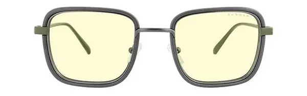 Ochelari de gaming Gunnar - Fallout Vault 33, gri închis/olive, chihlimbar