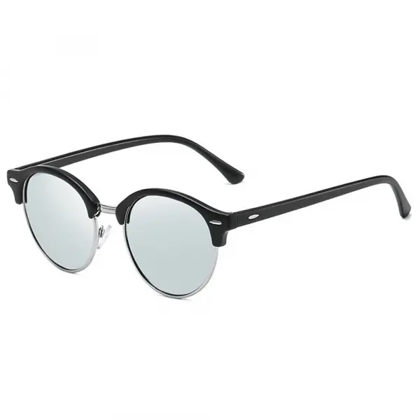 Ochelari De Soare Barbati Techsuit 66612, Polarizati, Protectie UV, Argintii
