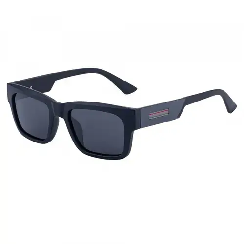 Ochelari De Soare Barbati Techsuit 8491, Polarizati, Protectie UV, Negri Mat/Gri