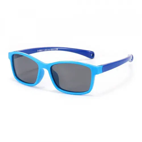 Ochelari De Soare Bebelusi Techsuit 8260-C29, Polarizati, Albastri Bleumarin