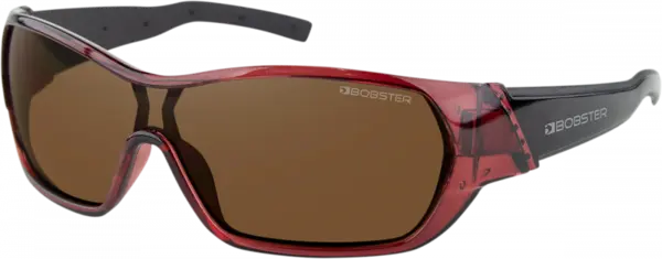 Ochelari de soare BOBSTER Aria, culoare rosu negru, lentila maro