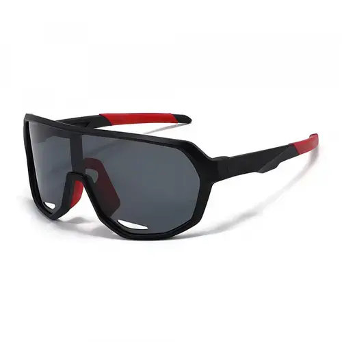 Ochelari De Soare Copii Techsuit 22312, Polarizati, Protectie UV, Negri/Rosii