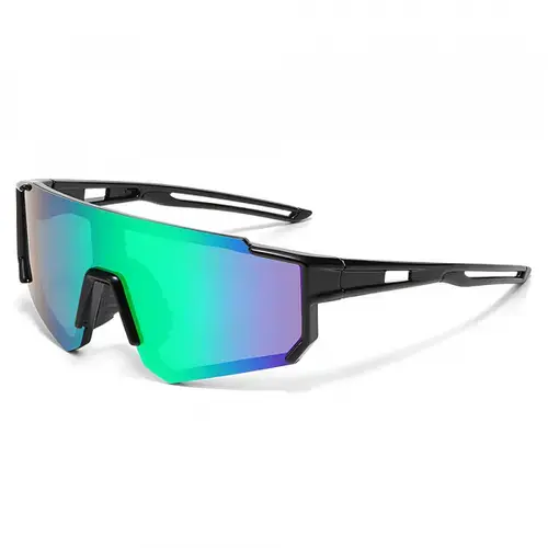 Ochelari De Soare Copii Techsuit R601, Polarizati, Protectie UV, Negri/Verzi
