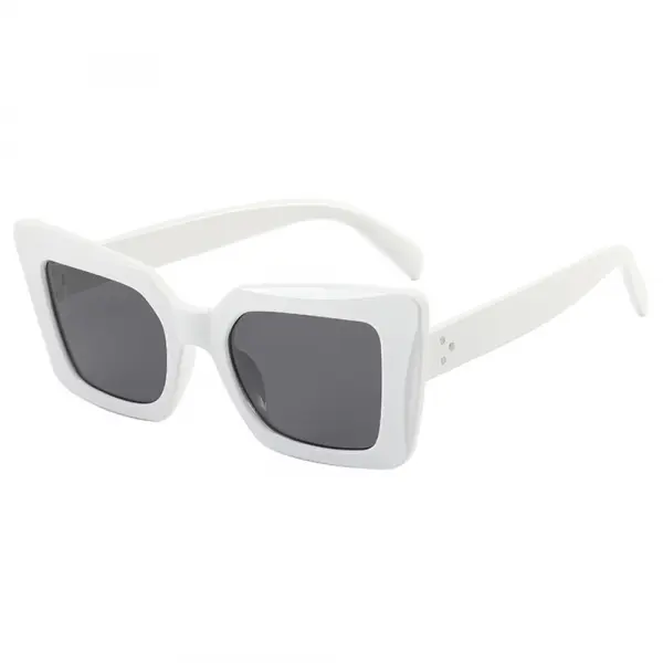Ochelari De Soare Dama Techsuit 5277, Albi Gri
