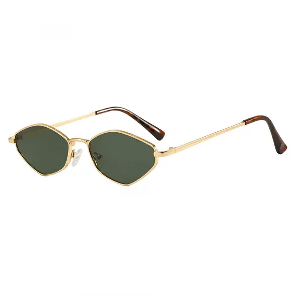 Ochelari De Soare Dama Techsuit 6206, Aurii Verzi