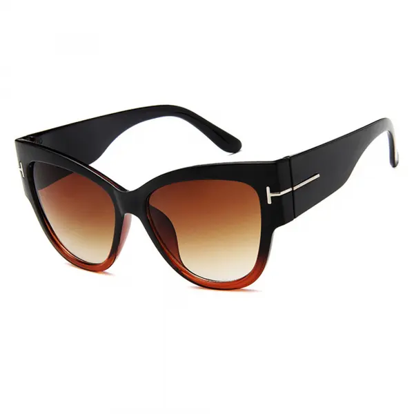 Ochelari De Soare Dama Techsuit 9778, Negri Maro Inchis