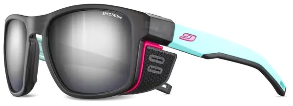 Ochelari de soare Julbo - Shield M, Spectron 4 FL, negru/albastru
