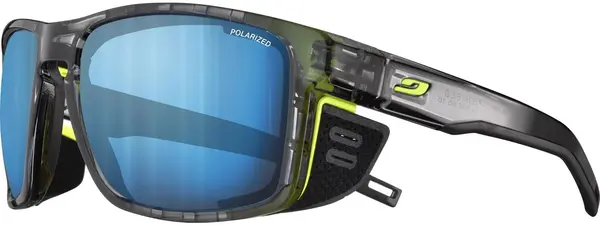 Ochelari de soare Julbo - Shield Ocean Master, Spectron 4 HD Glare Control, negru/galben