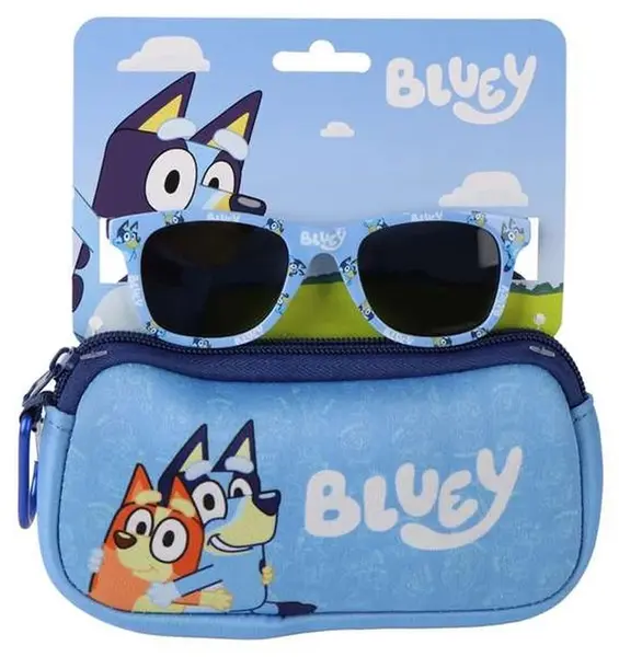 Ochelari de soare pentru copii Cerda - Bluey, cu husă