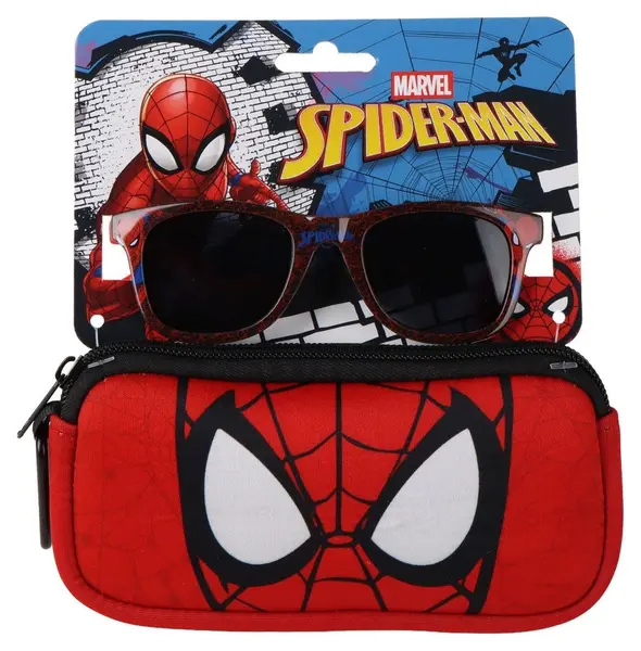 Ochelari de soare pentru copii Cerda - Marvel, Spiderman, cu husă