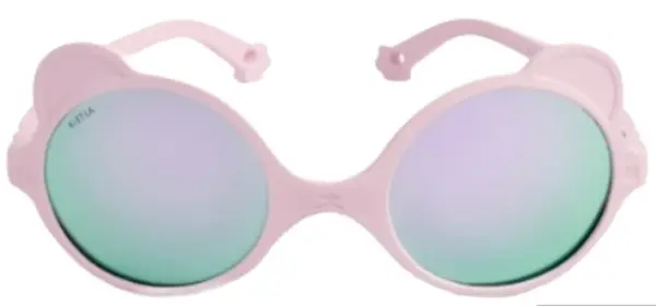Ochelari de soare pentru copii Ki ET LA - Ourson, 1-2 ani, Light Pink