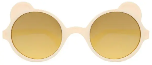 Ochelari de soare pentru copii Ki ET LA - Ourson, 2-4 ani, Cream