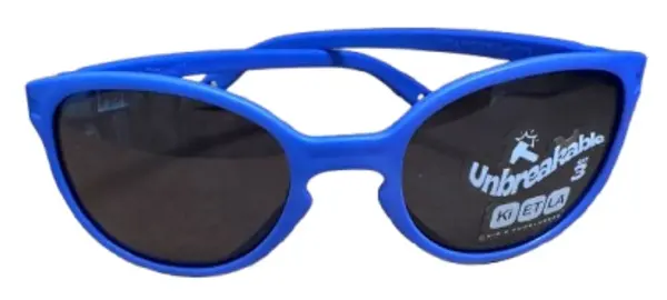Ochelari de soare pentru copii Ki ET LA - Wazz, 2-4 ani , Wayfarer Intense Blue