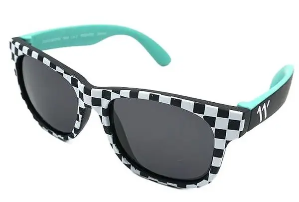 Ochelari de soare pentru copii Maximo - Mini Classic, pătrat/verde