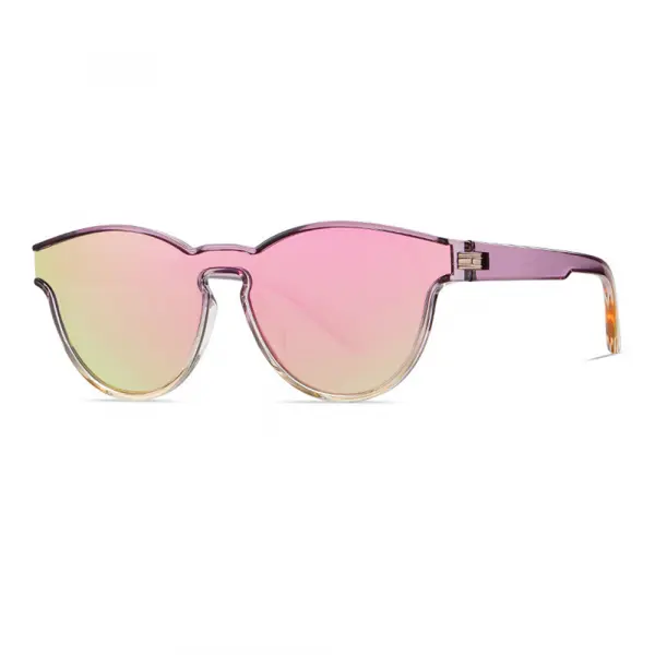 Ochelari De Soare Unisex Techsuit TR7545, Polarizati, Protectie UV, Mov Galbeni Roz