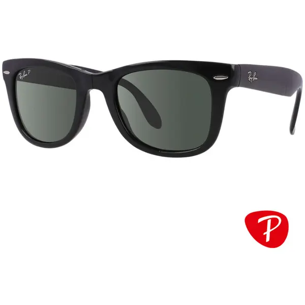 Ochelari de soare unisex Wayfarer Folding Ray-Ban RB4105 601/58 Polarizati