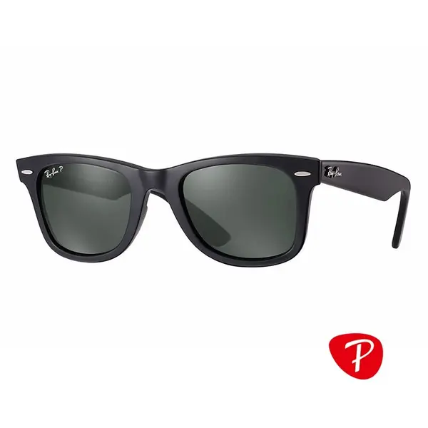 Ochelari de soare unisex Wayfarer Ray-Ban RB2140 901/58 Polarizati