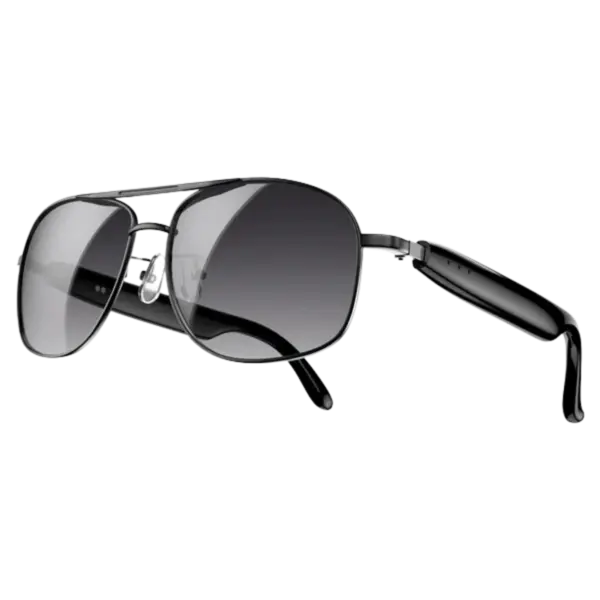 Ochelari Inteligenti Blackview D1 Pro, Negru, Apeluri Bluetooth, Difuzoare Stereo, Asistent Vocal, Protectie UV, IP54