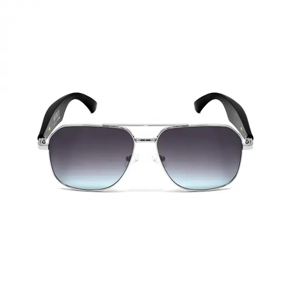 Ochelari Smart iSEN GY100, Lentile Verde Polarizate, Traducere AI in Timp Real, Microfon, Difuzoare, Bluetooth, Muzica, Apeluri, Asistenta Vocala, Control Camera la Distant, Incarcare Magnetica