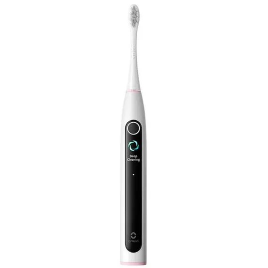 OCLEAN Periuta de dinti sonica OCLEAN X LITE, 72.000 miscari/min, 5 moduri, 65 dB, durata baterie pana la 40 zile, Gri deschis