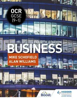 OCR GCSE (9-1) Business, Fourth Edition, Paperback/Alan Williams