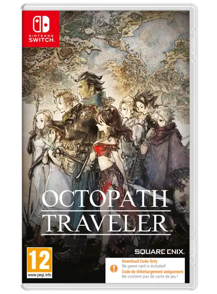 Octopath Traveler (code In A Box) PC|PlayStation 5|PlayStation 4|Nintendo Switch|Xbox One