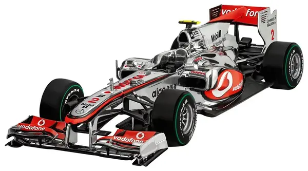 Мodel de asamblat Revell Modern : Mașini - McLaren Mercedes MP4-25 "Lewis Hamilton" (cu accesorii incluse )