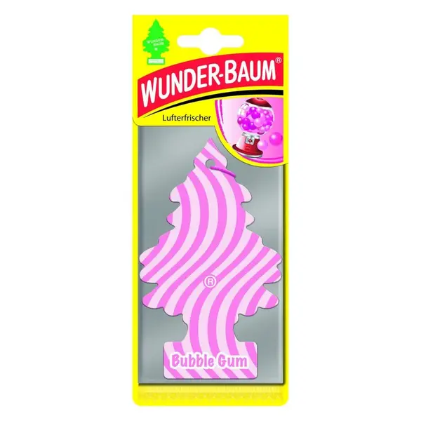 Odorizant auto bradut Wunder-Baum BUBBLE GUM