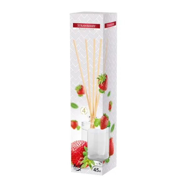 Odorizant Camera Bispol Reed Diffuser Capsuni, 45 ml