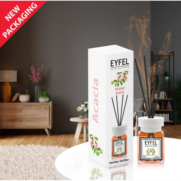 Odorizant camera cu betisoare, aroma de salcam 120 ml,Eyfel