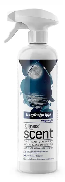 Odorizant CLINEX Scent Magic Night, 500 ml, cu pulverizator