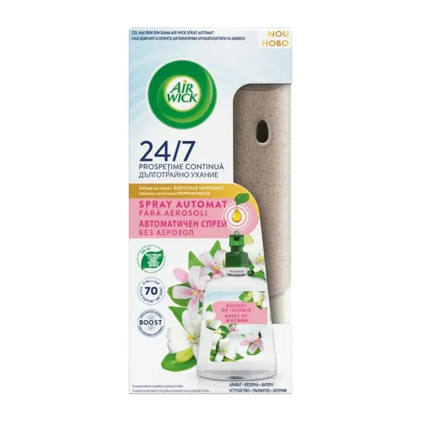 Odorizant de Camera, Air Wick, Buchet de Iasomie, 228 ml