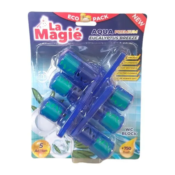 Odorizant Toaleta, Mike, La Magie Eucalipt, 3 x 40 g