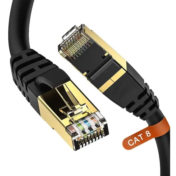 OEM CABLU ETHERNET CAT8, EXTERIOR/INTERIOR, 1M, 26AWG, 2000MHZ