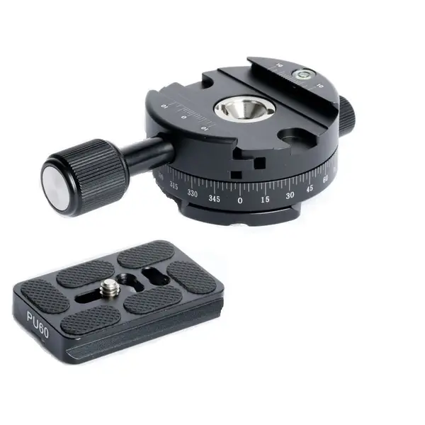 OEM Kit Patina quick-release panoramica 360 grade +placuta PU-60 tip Arca-Swiss cu filet 1/4